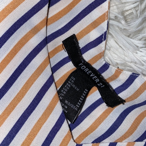 🦋 Blue & Orange tank top - Picture 2 of 2